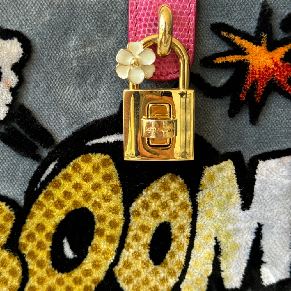 Dolce Gabbana Dolce Box Velvet Boom Bag - Picture 9 of 10